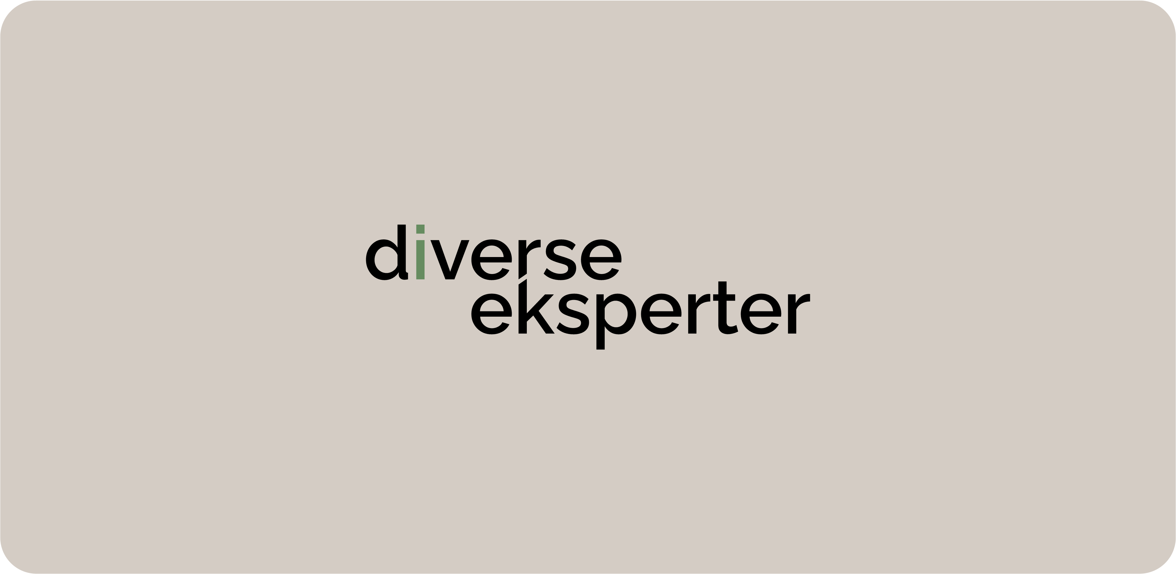 Diverse Eksperter logo